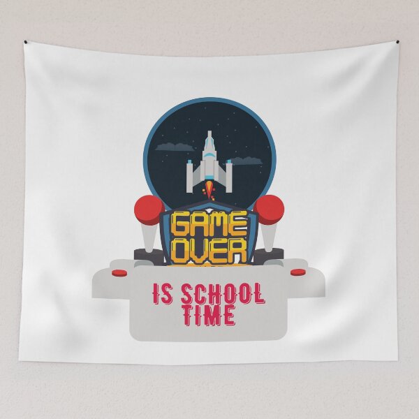 Item preview, Game Over, Is School Time designed and sold by Inspirely.