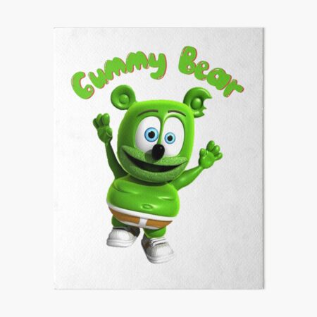 the gummy bear song Art Board Print for Sale by ALAE123SHOP