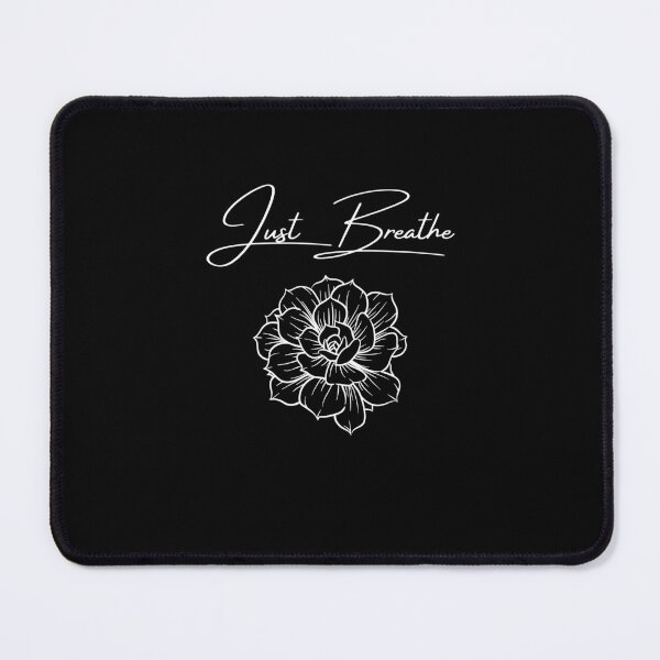 Item preview, Just Breath Flower Meditation Lovers And Yoga Lovers designed and sold by Salman Hino.