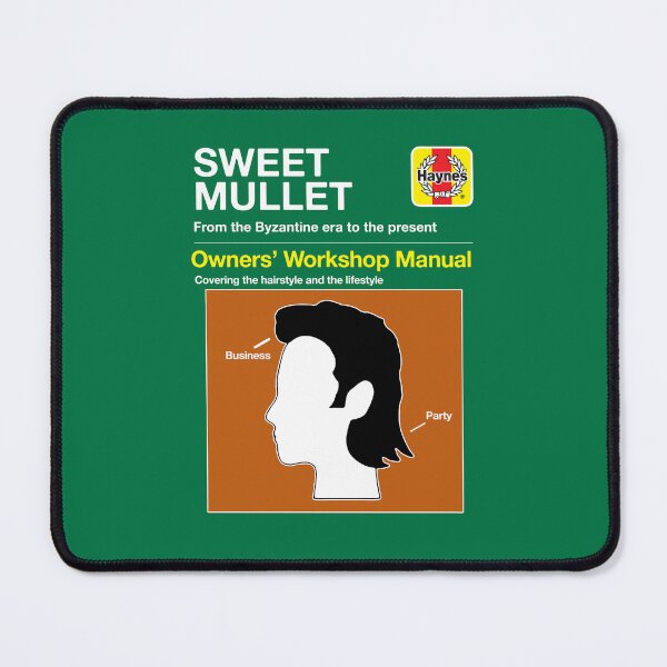 Item preview, Mullet Owners' Manual designed and sold by LordNeckbeard.