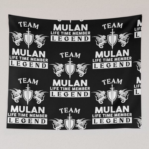 Item preview, Mulan Name T Shirt - Mulan Life Time Member Legend Gift Item Tee  designed and sold by RobertWal90229.