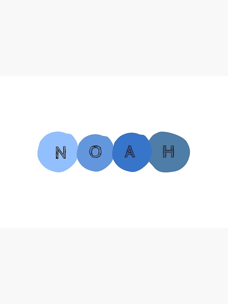 "Noah - Name " Poster for Sale by Name-Bubble | Redbubble