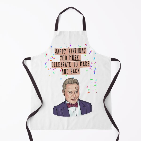 Item preview, Elon Musk Birthday, Happy Birthday You Musk celebrate to Mars and Back, Willow Days designed and sold by avit1.