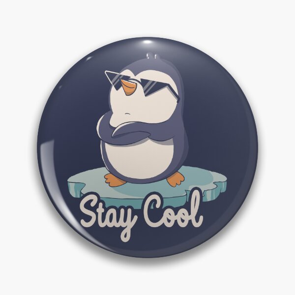 Item preview, Stay Cool Funny Penguin by Tobe Fonseca designed and sold by Tobe Fonseca®.