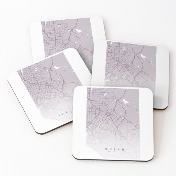 Item preview, Arte del mapa de Irvine designed and sold by artymaps.