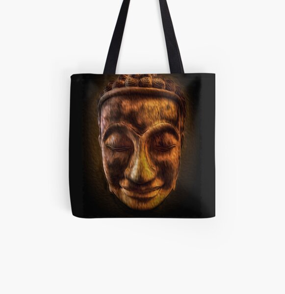 Buddha Nose All Over Print Tote Bag