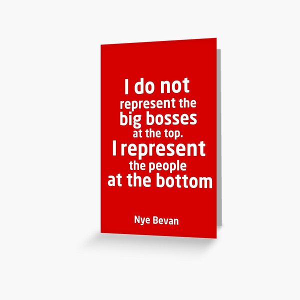 Item preview, Nye Bevan - I Represent designed and sold by samkaydee.