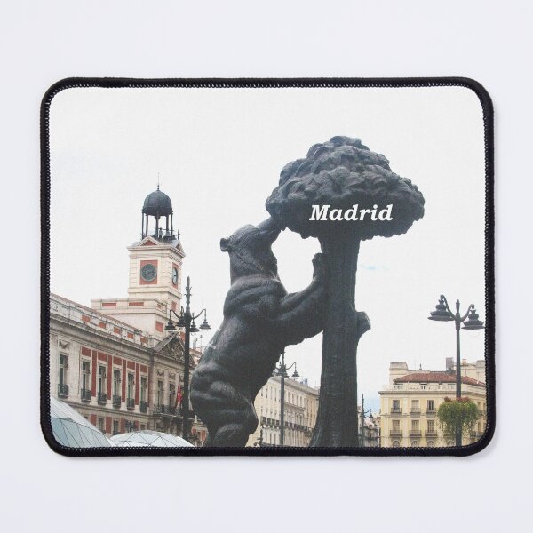 Item preview, Madrid, Spain - Famous Public Square designed and sold by leemcnut.