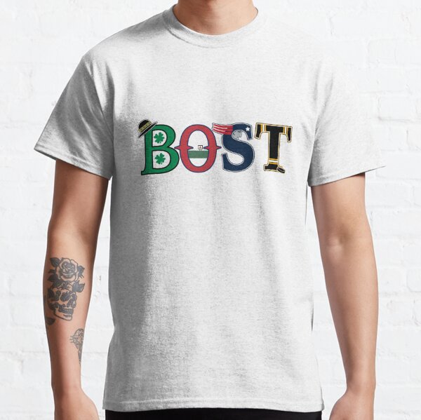 Boston Sports Team Mashup Celtics Bruins Patriots Red Sox Fan T Shirt