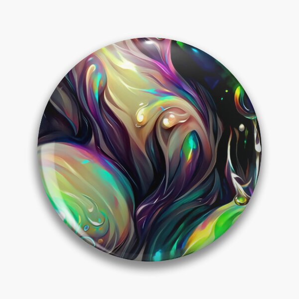 Item preview, Psychedelic Oil Drops - Iridescent  designed and sold by DeeplyDreaming.