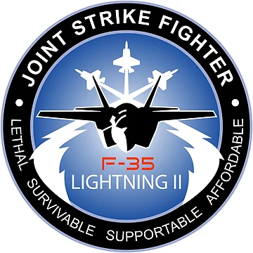 Artwork thumbnail, F-35 Lightning II Program Logo by Nikki SpaceStuffPlus