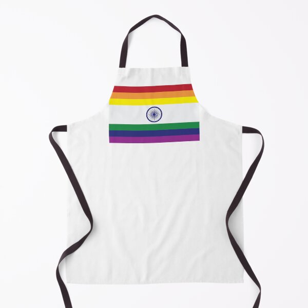 Item preview, India [Rainbow flags] designed and sold by lazarusheart.