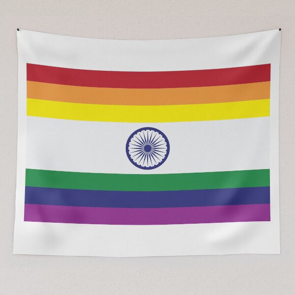 Aperçu de l'œuvre Inde [Drapeaux arc-en-ciel] créée et vendue par lazarusheart.