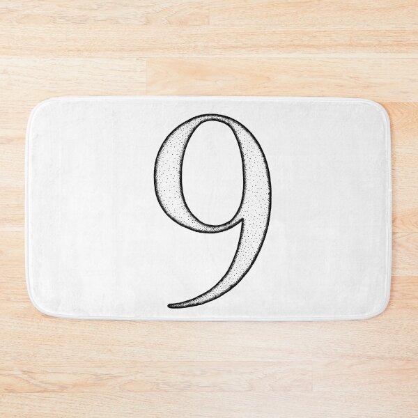 Item preview, Dotart/Dotwork illustration of Number 9 designed and sold by MagnetitaBySil.