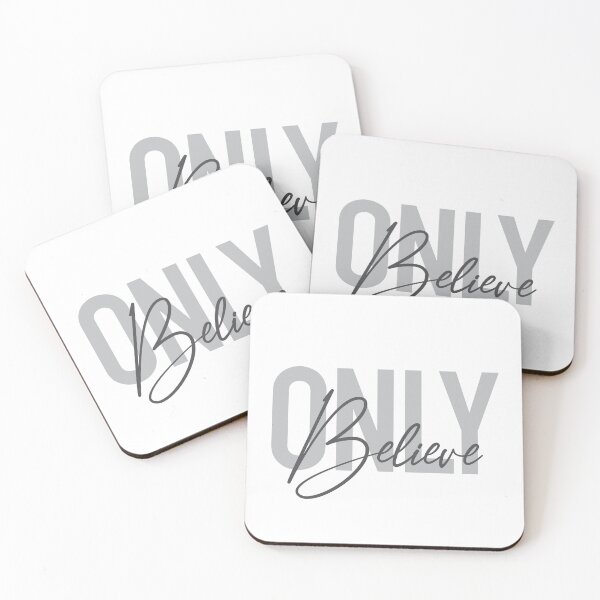 Item preview, Modern, simple, cool urban typography Only Believe designed and sold by theendup.