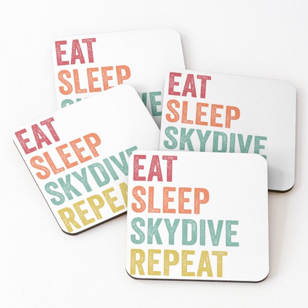 Item preview, Eat Sleep Skydive Repeat designed and sold by SarahJisri.
