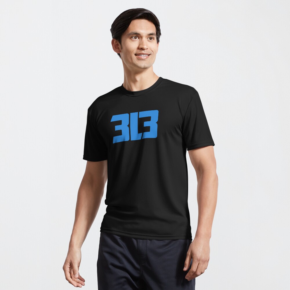 Coach Campbell Wearing 3L3 313 Shirt Detroit Lions - Hectee