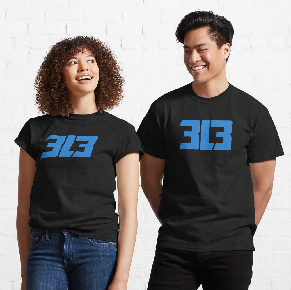 Coach Campbell Wearing 3L3 313 Shirt Detroit Lions - Hectee