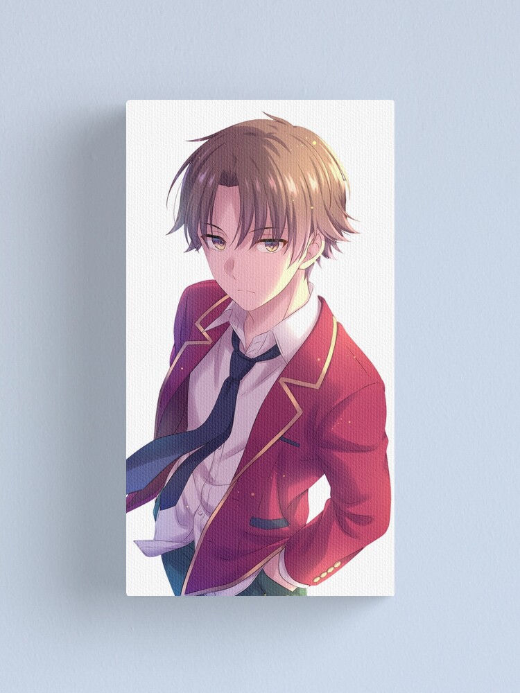 "Kiyotaka Ayanokōji From Classroom Of The Elite ." Canvas Print For ...