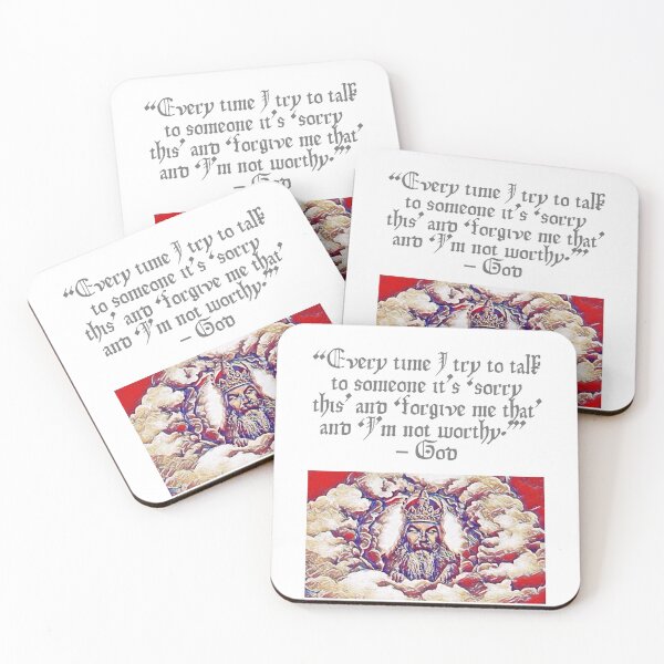 Item preview, ...and ‘I’m not worthy.’”  – God designed and sold by Monkyra.