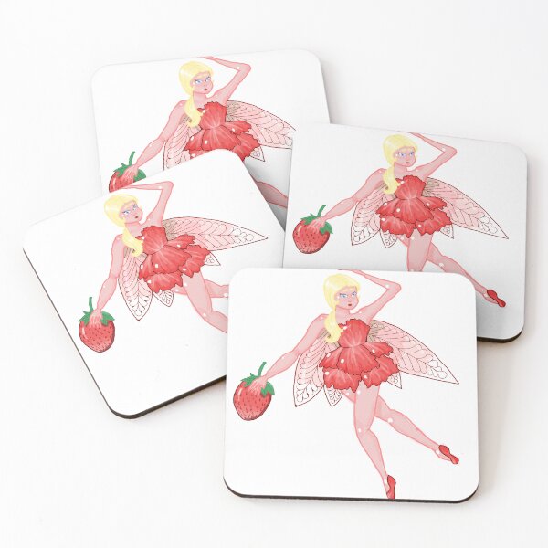 Item preview, strawberry stealing fae designed and sold by lavenderMagpie.