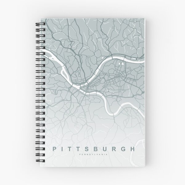 Item preview, Pittsburgh Map Art designed and sold by artymaps.