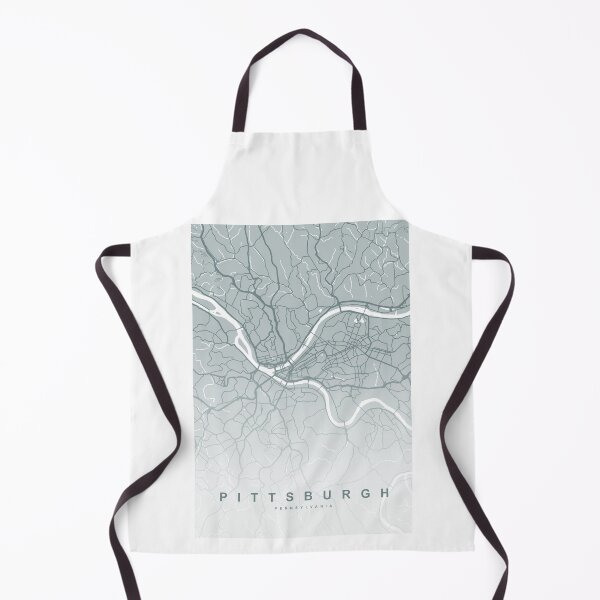 Item preview, Pittsburgh Map Art designed and sold by artymaps.