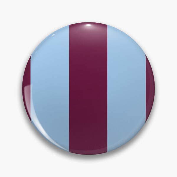 Item preview, Aston Villa Retro 2000 Claret and Blue Home Striped designed and sold by Sporting Colour.