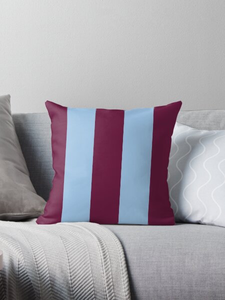 Item preview, Aston Villa Retro 2000 Claret and Blue Home Striped designed and sold by Sporting Colour.