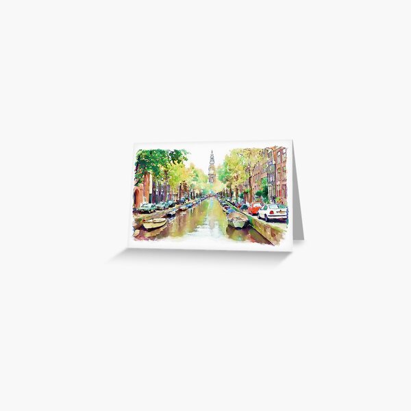 Amsterdam Canal 2 Greeting Card