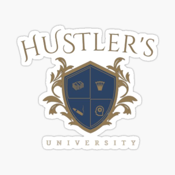 Item preview, Hustler's University Logo designed and sold by HUniversity.