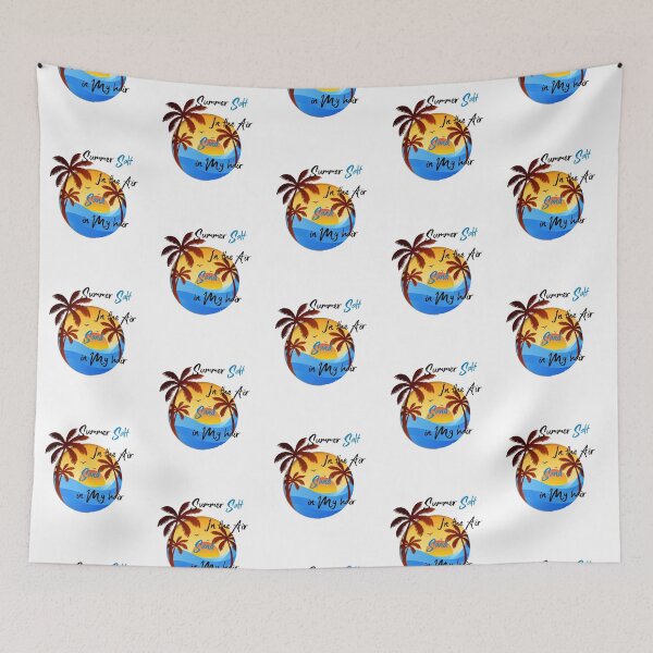 Item preview, Summer Spring Beach Flower Trendy Flowers Colorful Happy Many Lands Under One Sun Beautiful Floral Yellow Ocean designed and sold by Shope2shope.