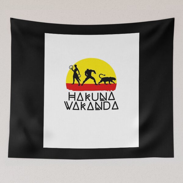 Item preview, Hakuna Wakanda Graphic  designed and sold by sehgalnoorg.