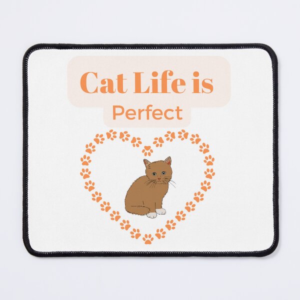 Item preview, Cat Life is Perfect designed and sold by Lindsay Marie Patterns.