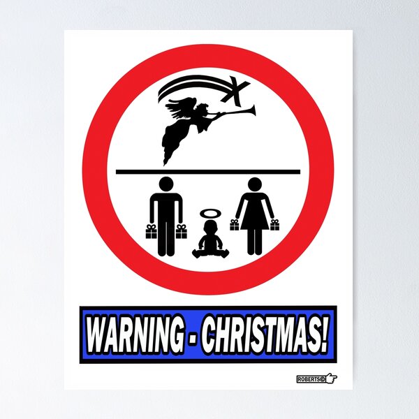 Item preview, Beware Christmas! (2014)  designed and sold by CussRoberts.