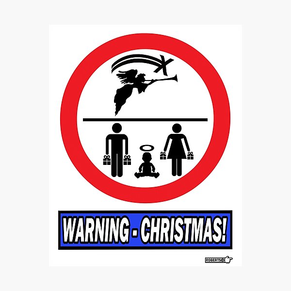 Item preview, Beware Christmas! (2014)  designed and sold by CussRoberts.