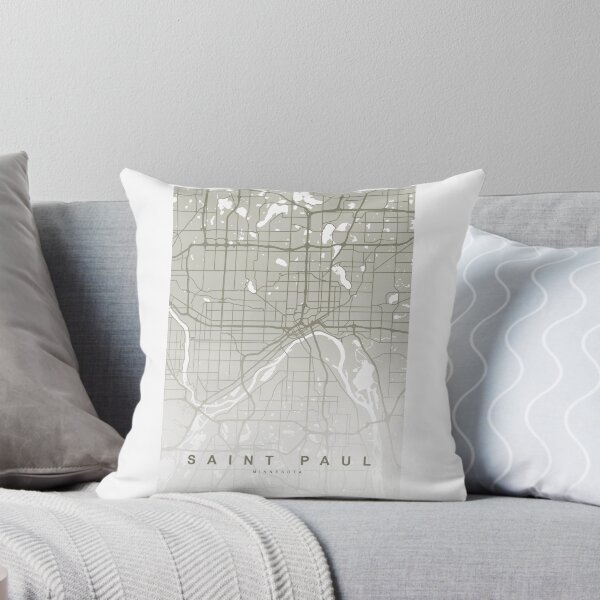 Item preview, Saint Paul Map Art designed and sold by artymaps.