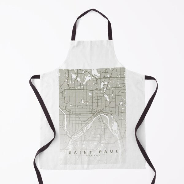 Item preview, Saint Paul Map Art designed and sold by artymaps.