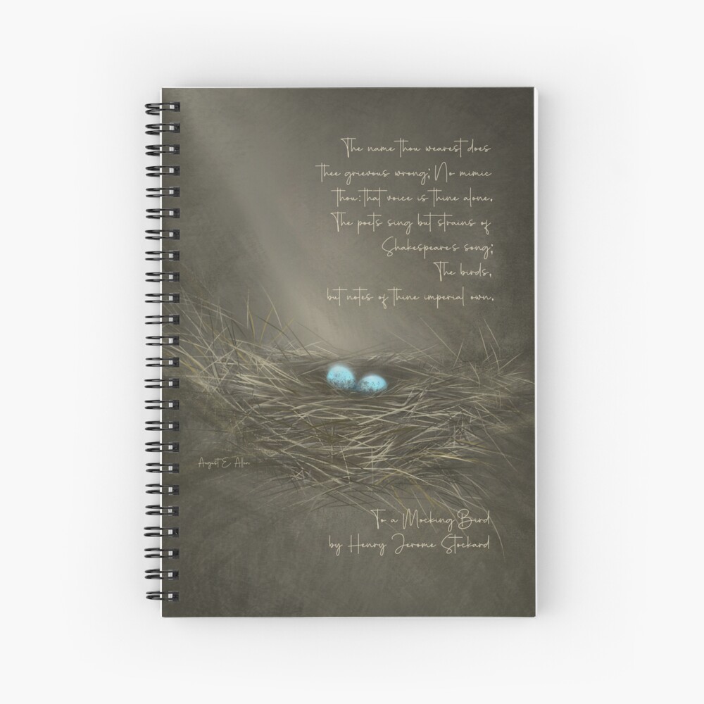 To Love a Mockingbird Spiral Notebook