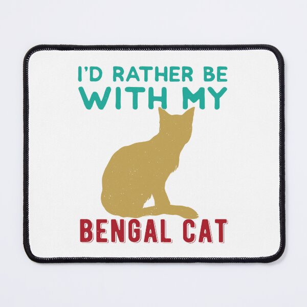 Item preview, Funny Bengal Cat designed and sold by RoySqrali.
