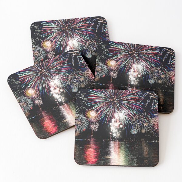 Item preview, Fireworks Show Over Walloon Lake designed and sold by LibbyHenderson.