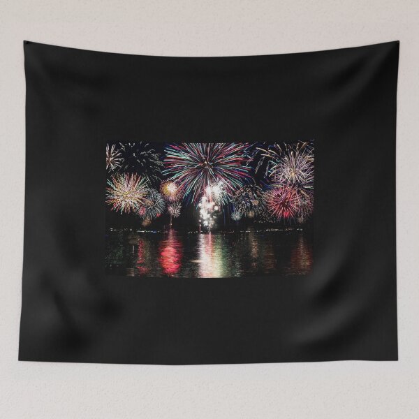 Item preview, Fireworks Show Over Walloon Lake designed and sold by LibbyHenderson.