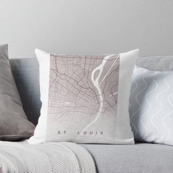 Item preview, St. Louis Map Art designed and sold by artymaps.