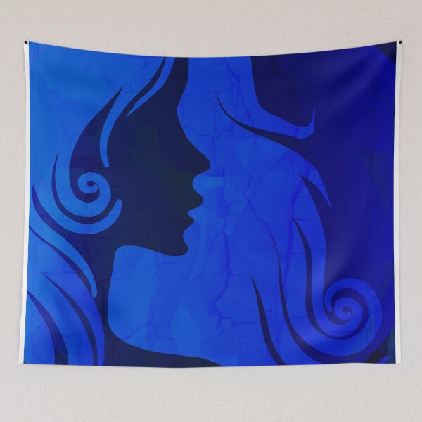 Item preview, The Blue Bohemian Lady  designed and sold by EdwardMonet.