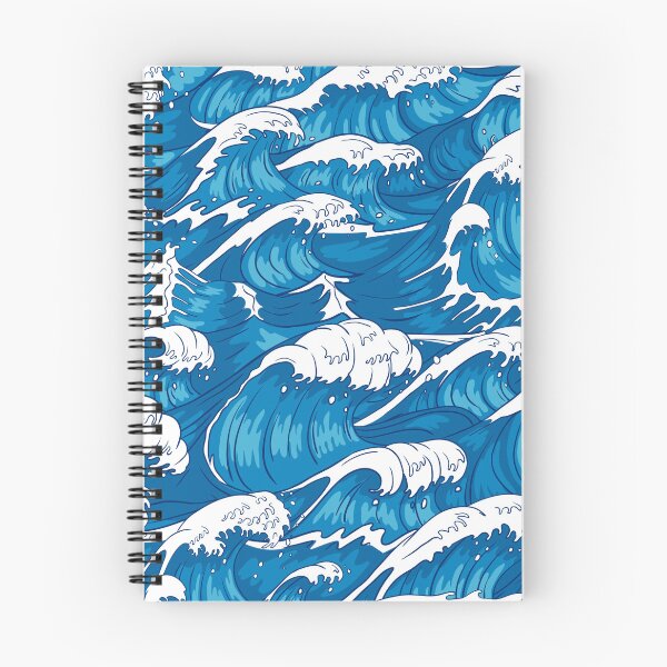Item preview, Storm waves raging ocean water sea wave and vintage japanese storms designed and sold by klimov0101.