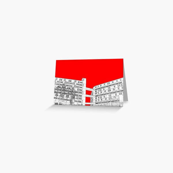 Park Hill Red Greeting Card