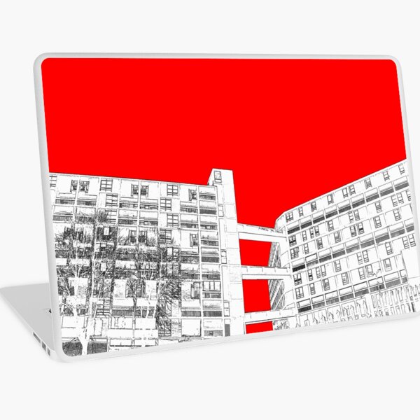 Park Hill Red Laptop Skin
