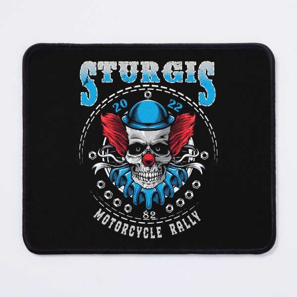 Item preview, 2022 Sturgis Motorcycle Rally 82nd Anniversary scary clown Shirt designed and sold by jatoso.