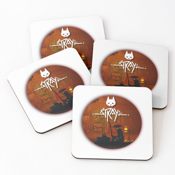 Item preview, Stray Game - Cat Game logo designed and sold by Alshoalla.