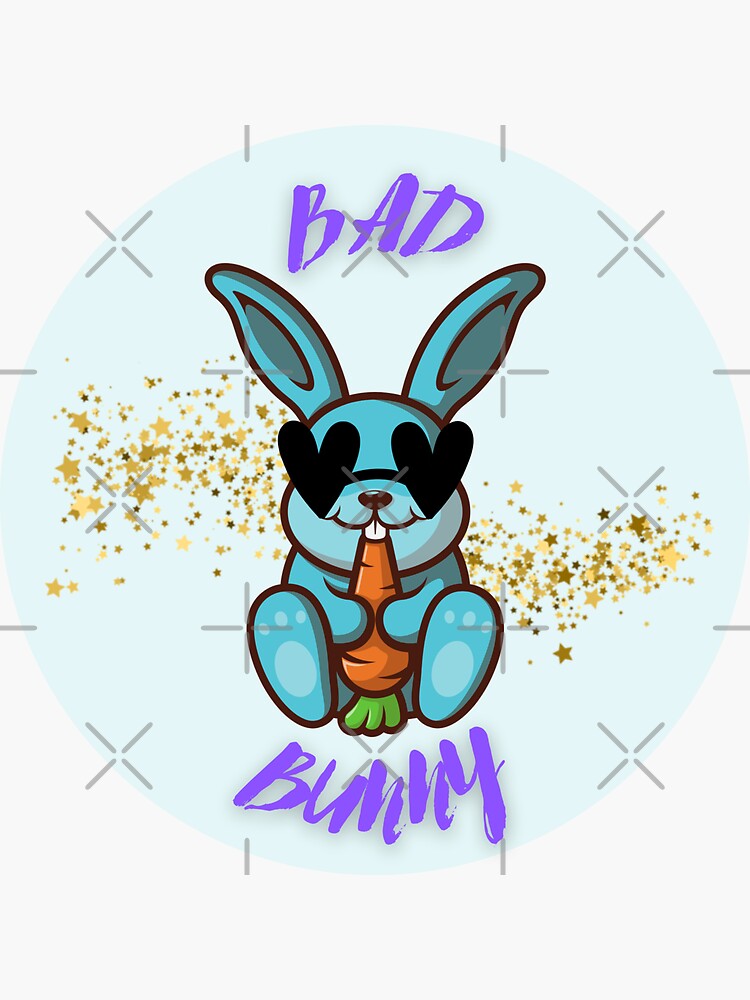 Discover Bad Bunny Sticker